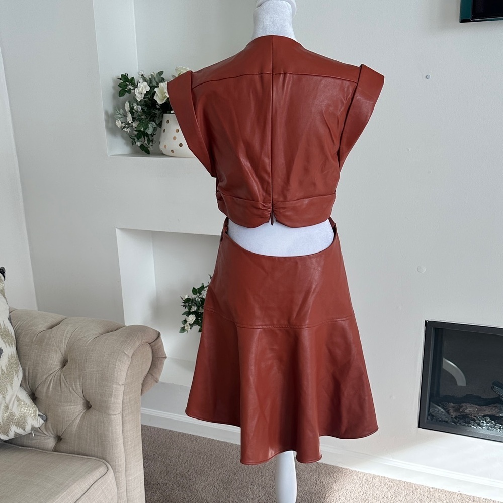 A.L.C. Rust Mini Dress - Picture 5 of 12